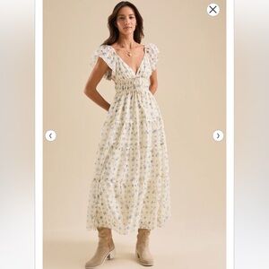 Altar’d State Elisa Midi Dress NWT